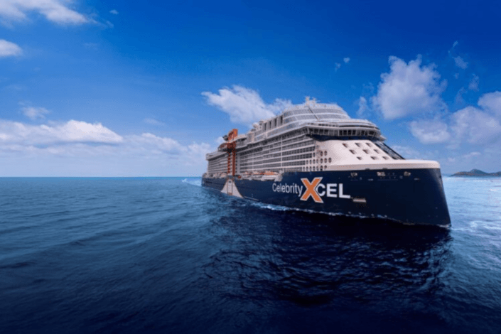 Celebrity Xcel is “the new happy place” – and bookings for the cruise line are coming in strong