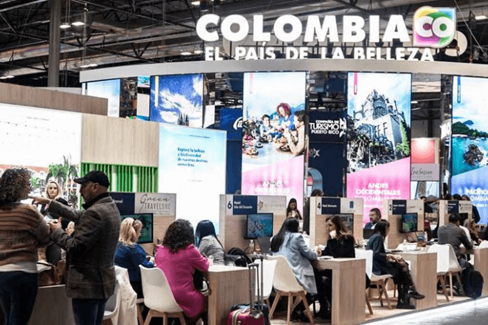 Colombia dobló expectativas de negocios en Fitur 2024