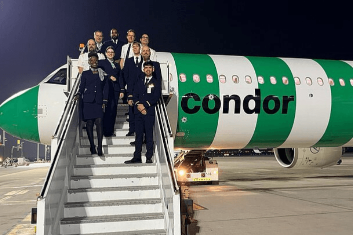 Condor bringt Reisende aus dem Nahen Osten zurück nach Deutschland