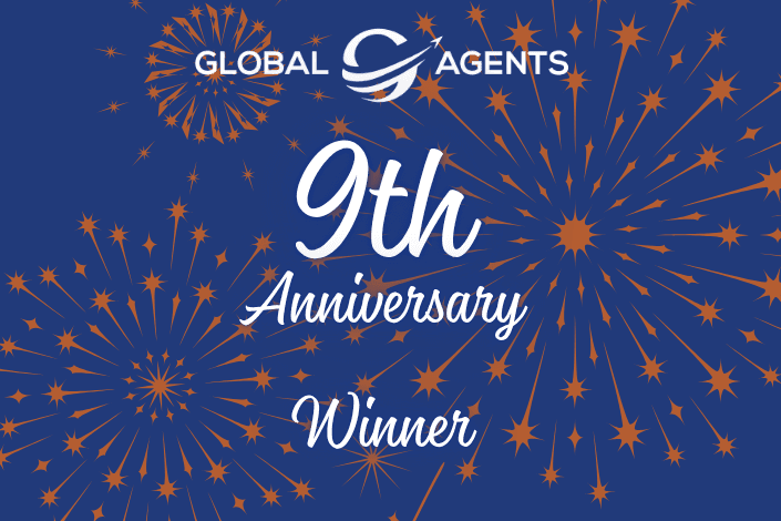 Congratulations to the GlobalAgents.uk Anniversary Winner