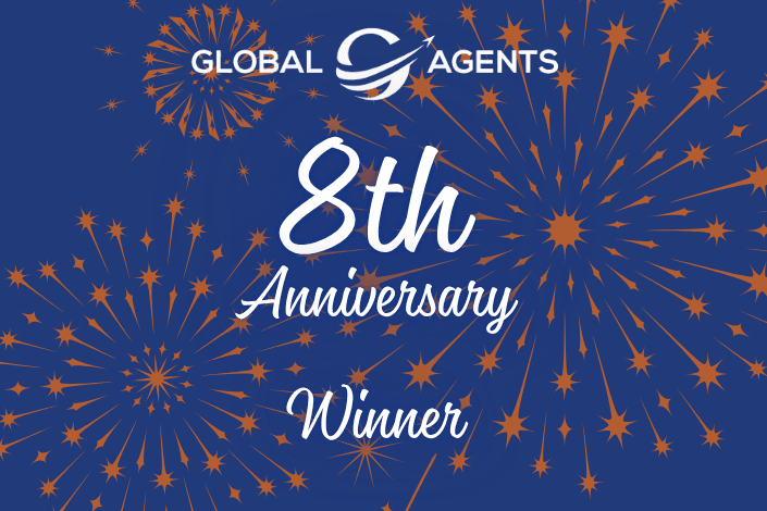 Congratulations to the GlobalAgents.us Anniversary Winner