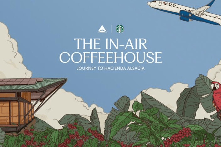 Delta and Starbucks brew up an exclusive, coffee-inspired journey to Costa Rica