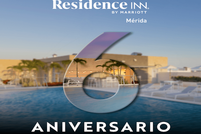 El Residence Inn by Marriott Mérida celebra su 6º aniversario