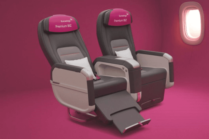 Komfort-Offensive: Eurowings erweitert Premium BIZ Seat im Winterflugplan 2026/27