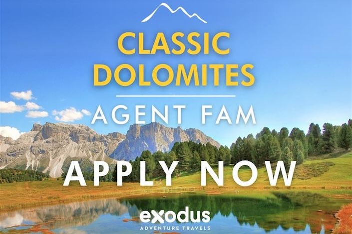 Exodus Adventure Travels' Classic Dolomites- Premium Adventure FAM 2025