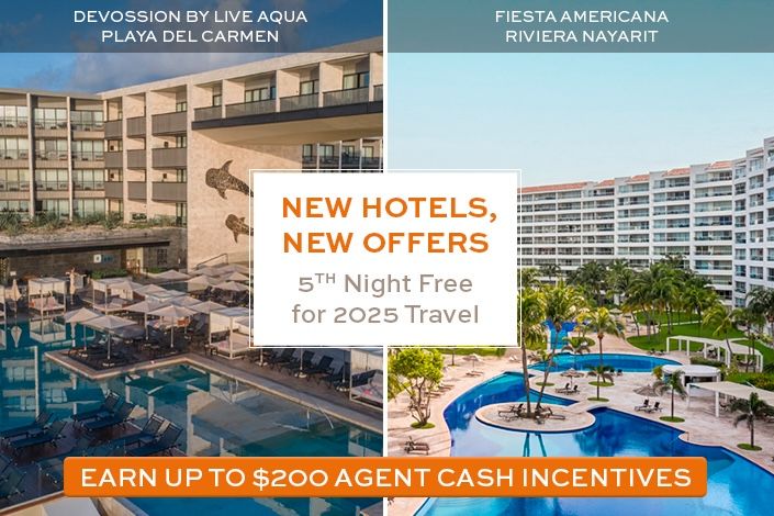 Devossion by Live Aqua Playa del Carmen & Fiesta Americana Riviera Nayarit: New hotels, new offers!