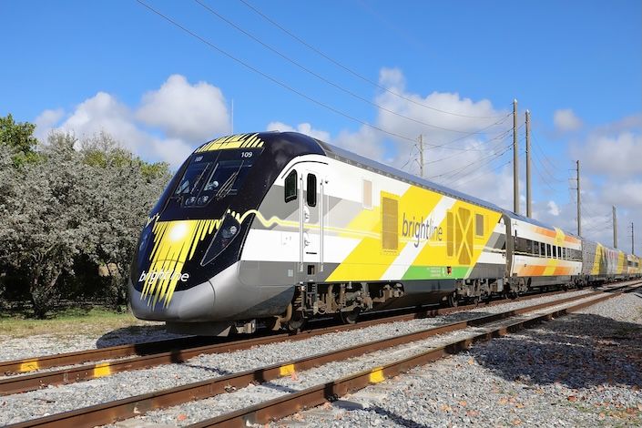 Florida’s Brightline reworks debt in bankruptcy court but its high-speed trains will keep running