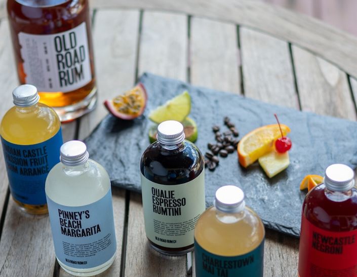 Four Seasons Resort Nevis introduces "Nevis In A Bottle" pre-batched cocktail collection in partnership with the Old Road Rum company