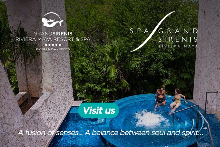 A fusion of senses... A balance between soul and spirit at Spa Grand Sirenis Riviera Maya