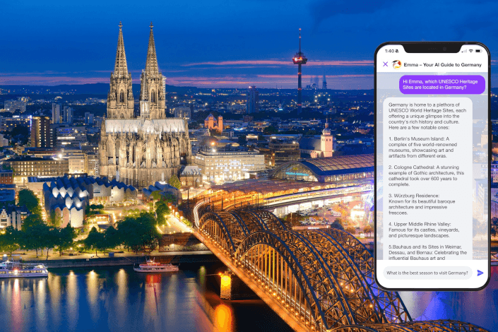 German National Tourist Office leverages GuideGeek AI technology to engage American travelers