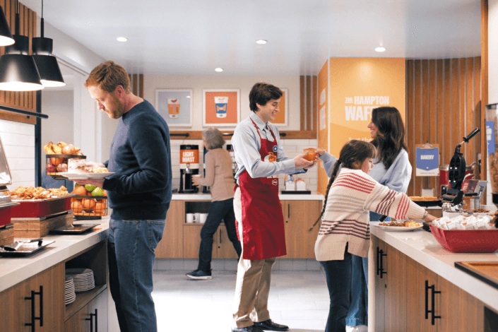 Half of Americans make excuses to cut holiday family visits short, according to new Hilton survey