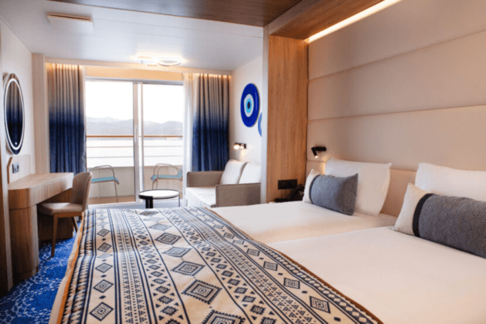 Here’s your first look at Celestyal Discovery’s refreshed cabins