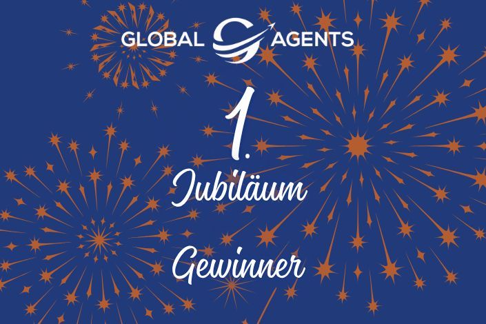 Herzlichen Glückwunsch an den/die Gewinner:in unseres Global-Agents.de Jubiläumsgewinnspiels