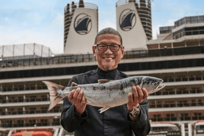 Holland America Line launches global fresh fish program and names Chef Masaharu Morimoto as its 'Fresh Fish Ambassador'