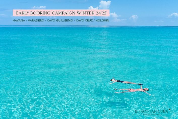 Iberostar Cuba announces Super Early Booking Campaign Winter 24'25