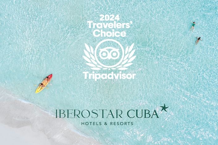 Iberostar Cuba has received acknowledgement of excellence from the Travelers’ Choice Awards 2024