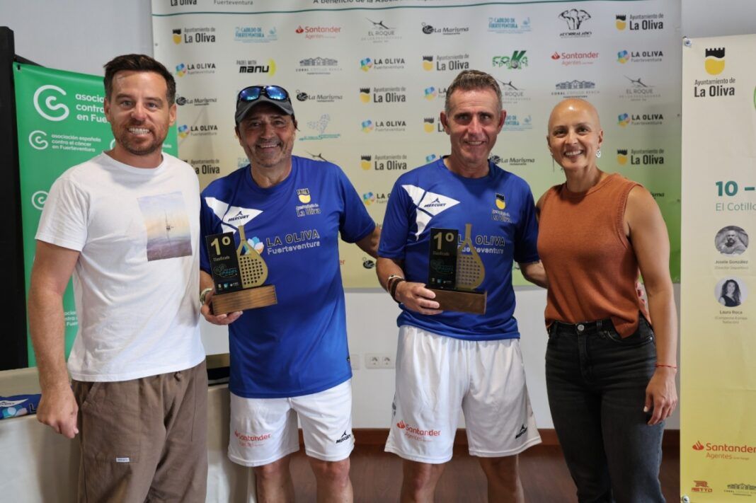 Coral Cotillo Beach acoge la final del Torneo Benéfico de Pádel La Oliva
