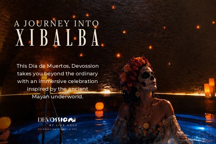 Into the Maya underworld: Devossion by Live Aqua celebrates Día de Muertos 2026 with "A Journey to Xibalba"