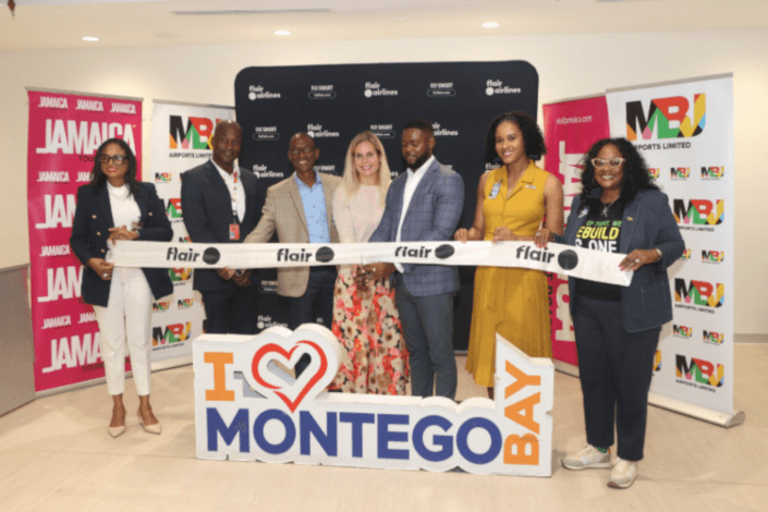 Jamaica welcomes new Flair service from Toronto to Montego Bay