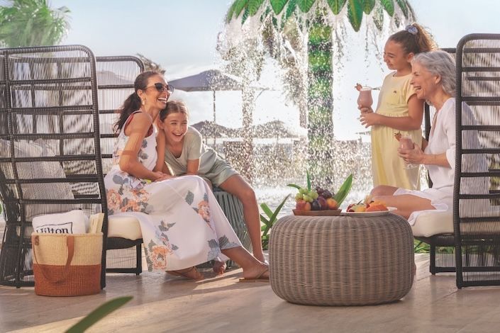 Kids and teens stay & eat FREE at Hilton All-Inclusive Resorts