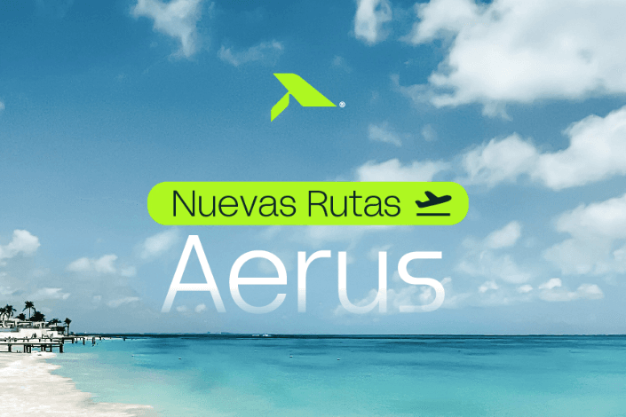 La aerolínea mexicana Aerus interconecta Cancún, Cozumel y Chetumal con Yucatán