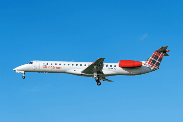 Loganair celebrates third anniversary of Edinburgh-Cardiff route