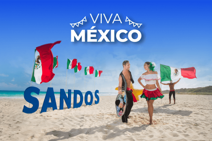 Long live Mexico at Sandos!