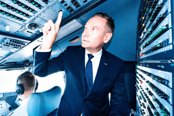 Lufthansa startet mit Starlink-Highspeed-Internet