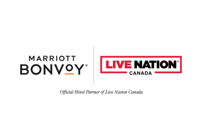 Marriott Bonvoy becomes the official Hotel Partner of Live Nation Canada