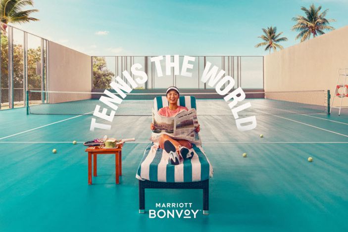 Marriott Bonvoy präsentiert Tennisstar Alex Eala als Gesicht von „Tennis The World“