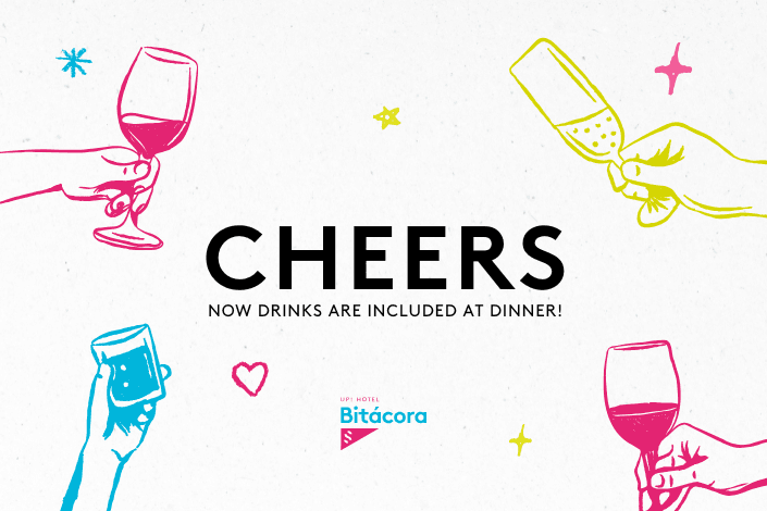 New at Bitácora: Dinner now includes drinks at self-service stations