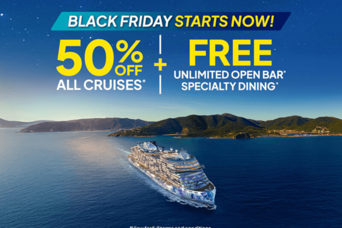 Norwegian Cruise Line® announces biggest sale of the year for Black Friday