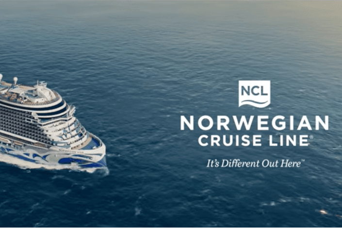 Norwegian Cruise Line debuts new brand platform, "It's Different Out Here," and launches national ad campaign
