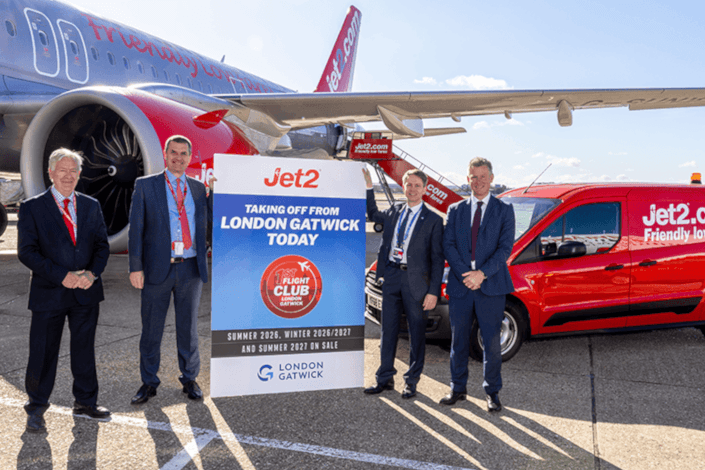 Nothing Beats Jet2’s first flights from London Gatwick