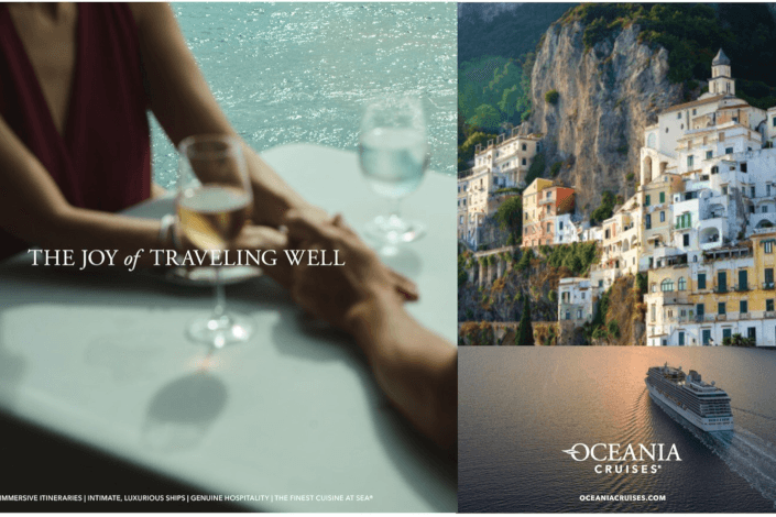 Oceania Cruises® unveils the joy of traveling well, a new global campaign celebrating modern luxury and intentional travel
