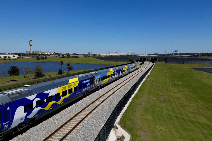 Princess Cruises and Brightline launch 'Rail & Sail' program for Florida cruise guests