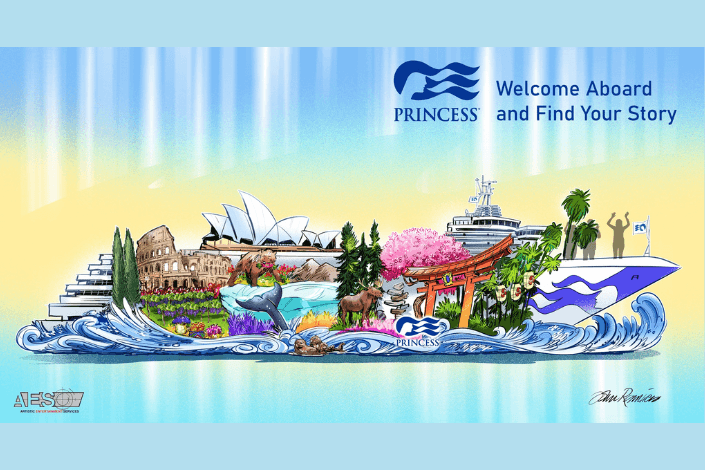 Princess Cruises returns to the 2027 Rose Parade®
