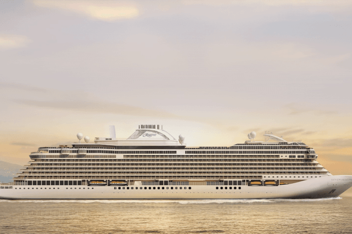 Regent Seven Seas Cruises® celebrates record-breaking launch day for a brand-new ship