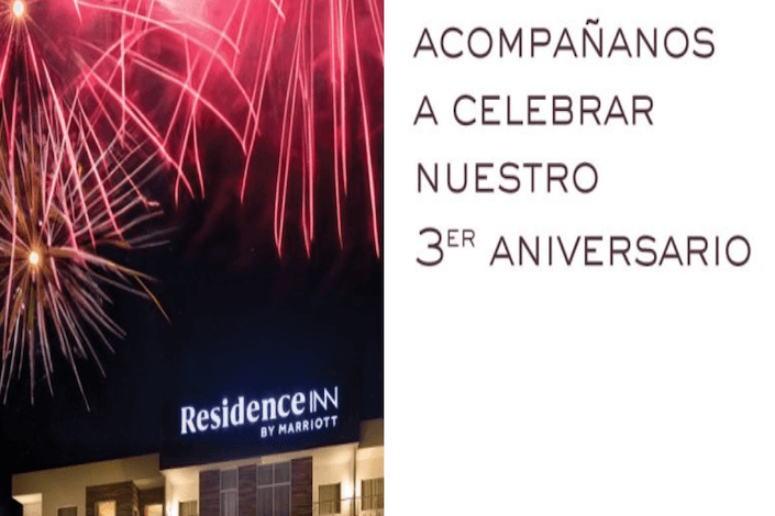 3er Aniversario Residence Inn by Marriott Cancún