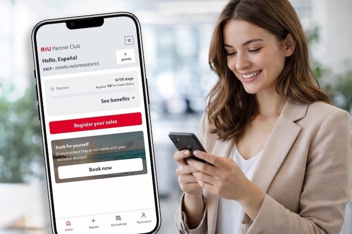RIU enhances agent experience with new RIU Partner Club app