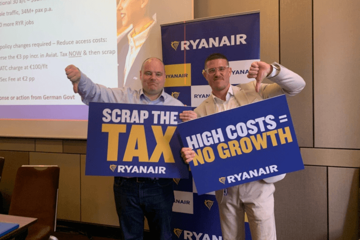 Ryanair cuts 800k seats & cancels 24 routes for W25 due to German Govt’s failure to reduce high access costs