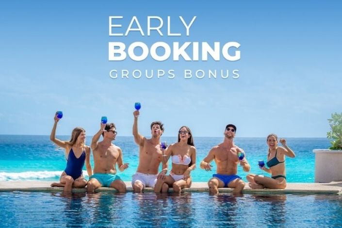 Sandos Hotels & Resorts' early booking bonus for groups!