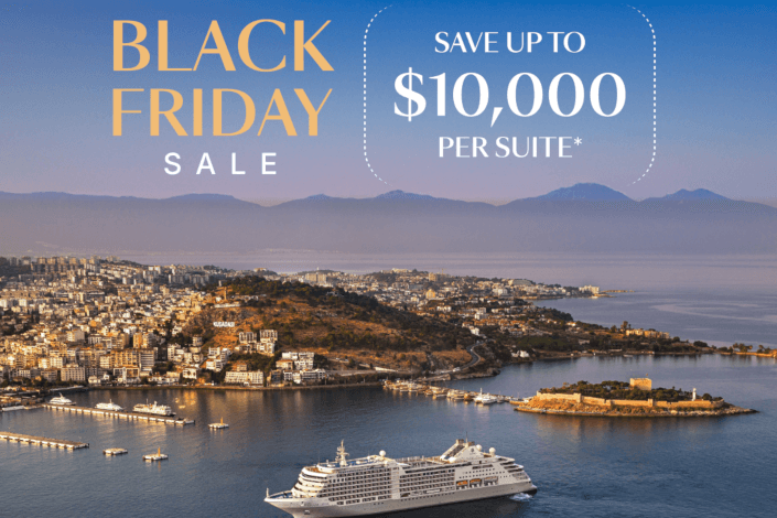 Silversea unveils Black Friday Sale, unlocking up to $10,000 in savings on more than 900 voyages