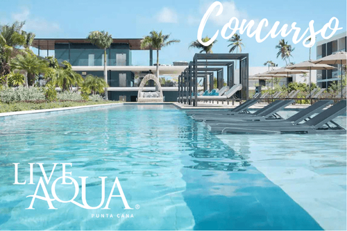 CONCURSO 5 estrellas: ¡Gana 3 noches en el exclusivo Live Aqua Punta Cana!
