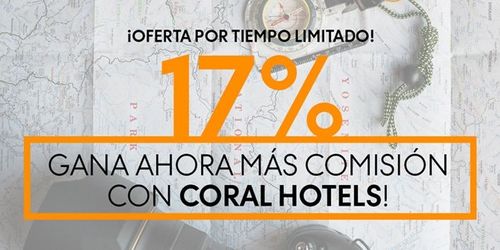 Augmentez vos commissions dès maintenant avec Coral Hotels!