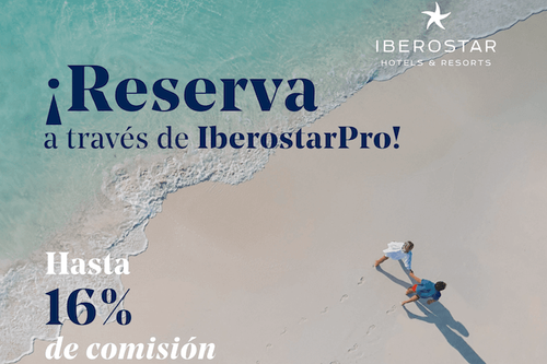 Gana 16% de comisión con IberostarPRO