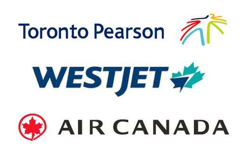 YYZ, Air Canada and WestJet