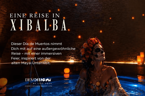 In die Unterwelt der Maya: Devossion by Live Aqua feiert den Día de Muertos 2026 mit „A Journey to Xibalba“