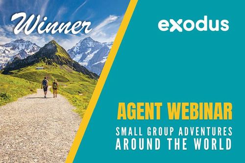 Congratulations to Exodus Adventure Travels Webinar Winner!