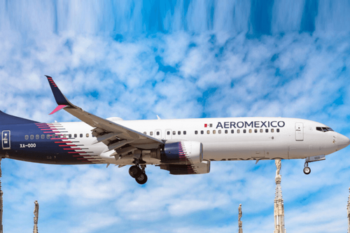 Aeroméxico proyecta nueva ruta entre Ciudad de México y Milán